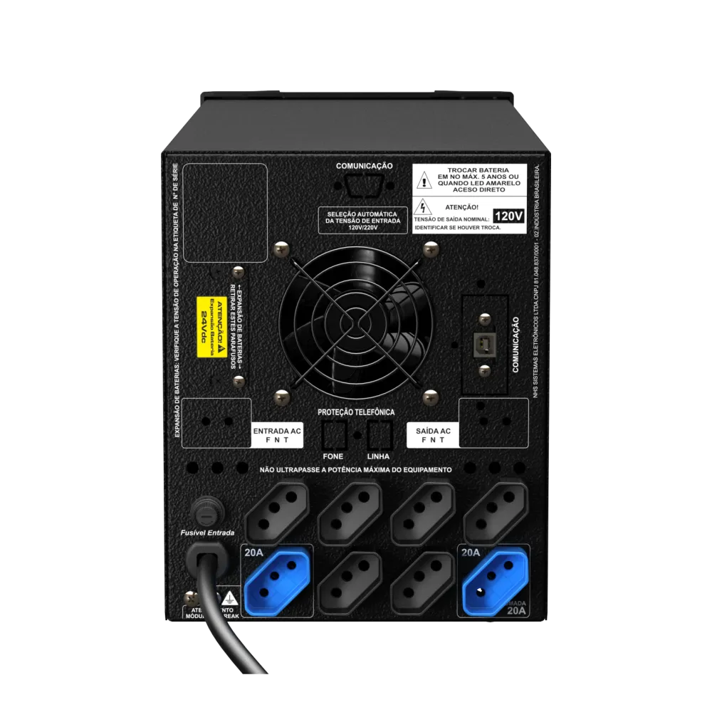 Nobreak Premium PDV Senoidal (GII 2200VA/2b.17/18Ah/24V) - Imagem 3