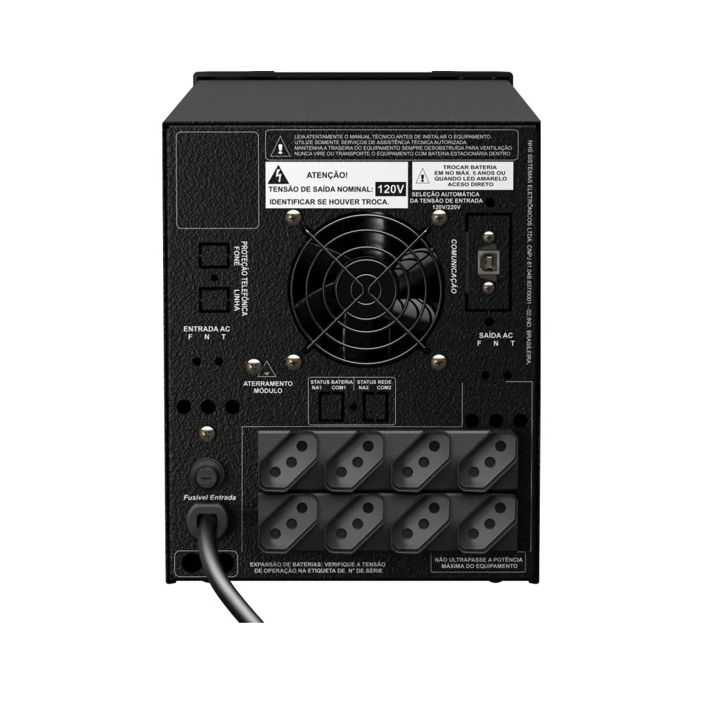 Nobreak Premium PDV Sen (GII 1500VA/4b.7Ah/FP=0,9) - Imagem 3