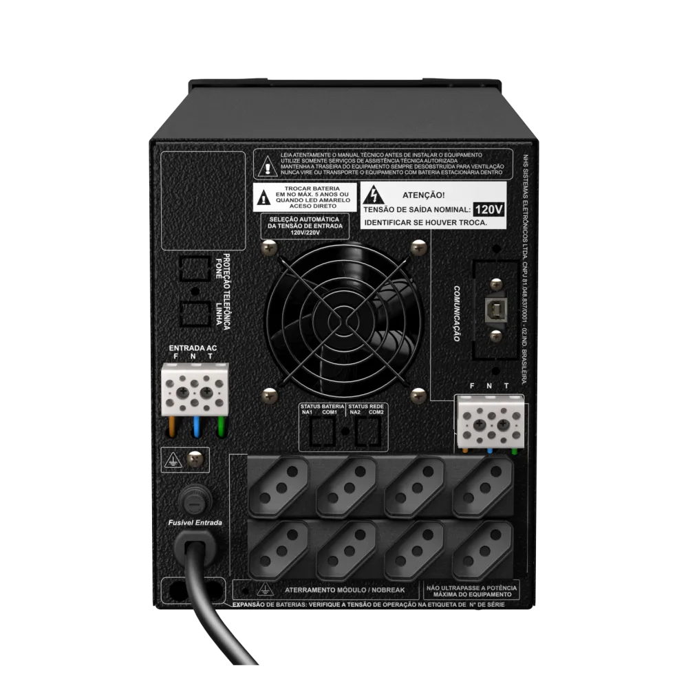 Nobreak Premium (GII 3000VA/3b.17/18Ah/DPAK) - Imagem 3