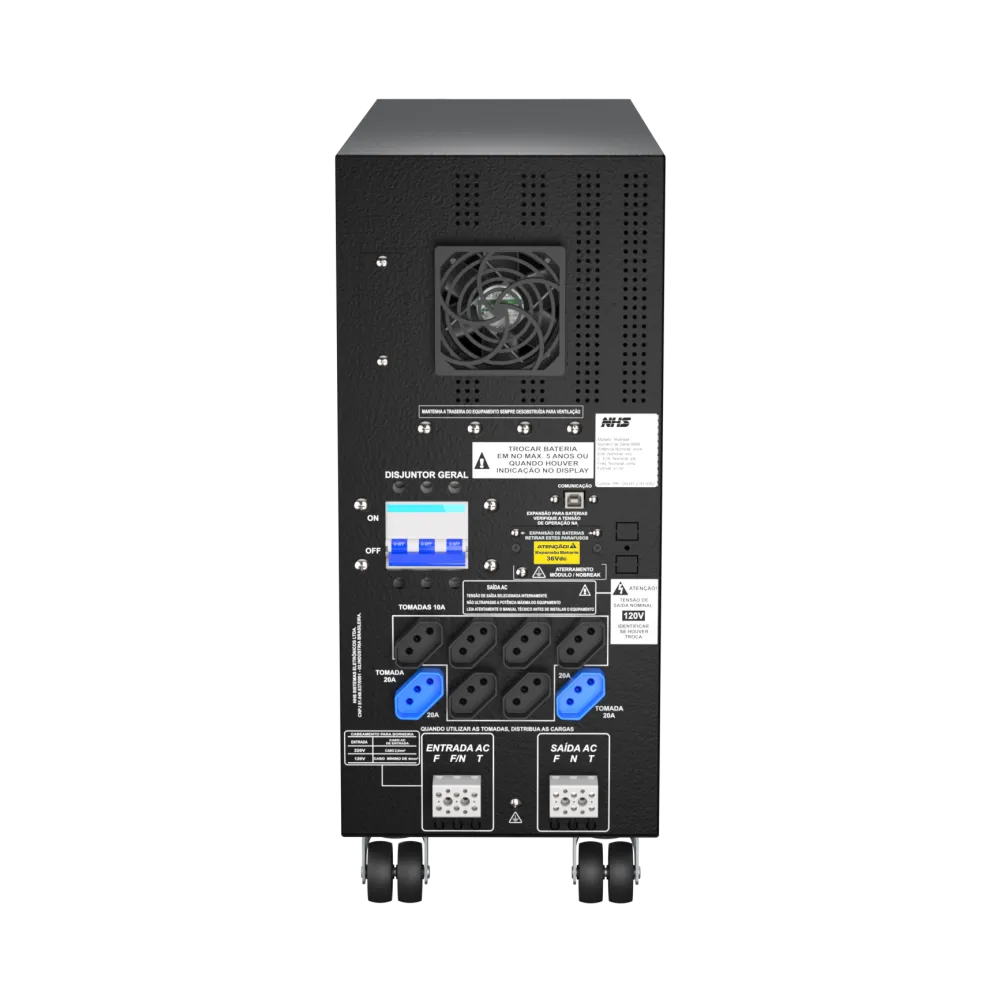Nobreak Laser Senoidal (GIII 3300VA/3b.36Ah/USB) - Imagem 3