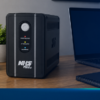 Nobreak Mini NHS protegendo roteador e equipamentos de rede em casa