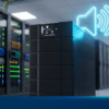 Nobreak NHS com indicadores e alerta sonoro ativo